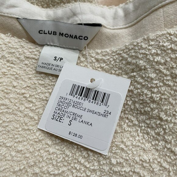 NWT - Club Monaco Bouclé Sweater - Picture 6 of 6